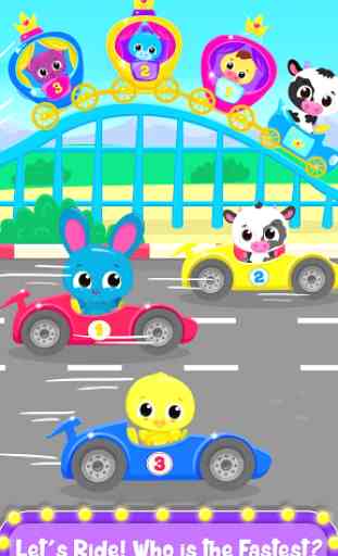 Cute & Tiny Fun Park - Dino, Car & Princess World 4