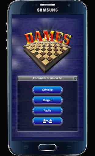 Dames - Checkers ( Jeux Hors ligne ) 2