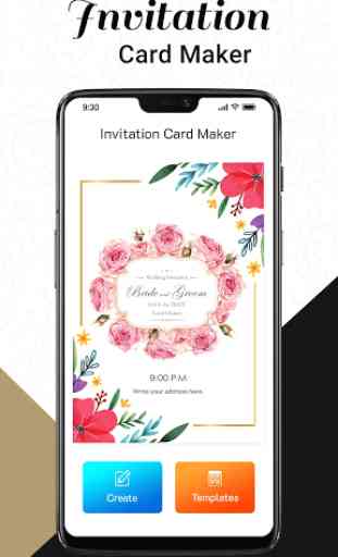 Digital Invitation Card Maker- Invitation Card 1