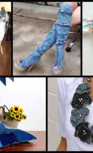 DIY Creative Recycle Jeans 3
