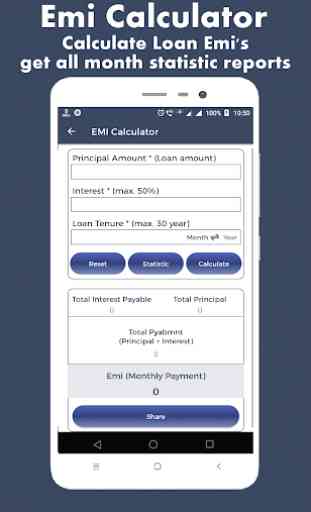 EMI Calculator , GST Calculator , Cash Counter 2