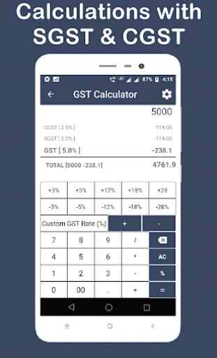 EMI Calculator , GST Calculator , Cash Counter 4