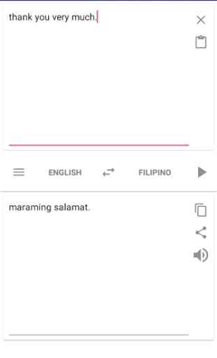 Filipino Tagalog English Translator 3