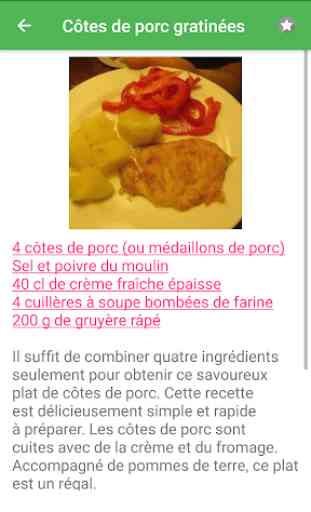 Gratin avec calories recettes français gratuities. 4