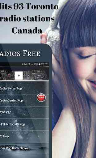 Hits 93 Toronto radio stations Canada 3