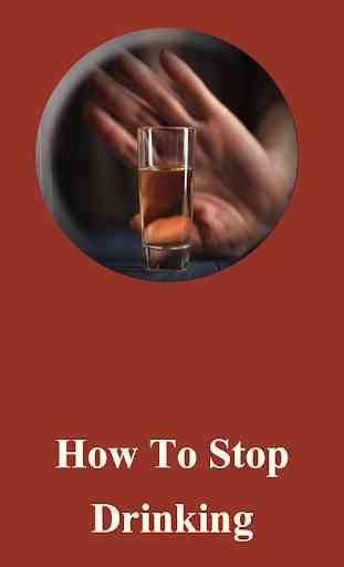 How to stop drinking 1