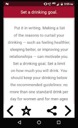 How to stop drinking 2