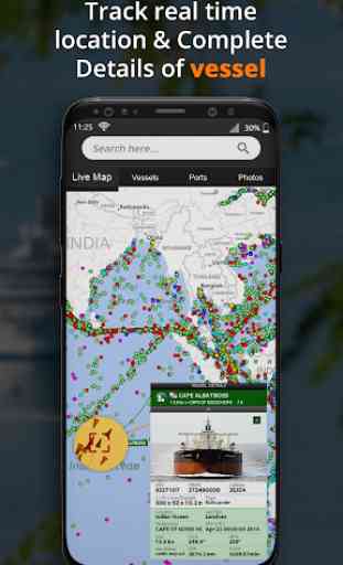 Marine finder: Vessel navigation & ship tracker 1