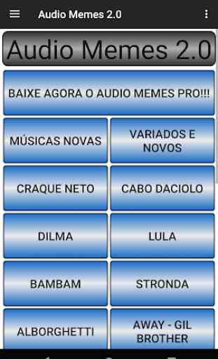 Memes Brasil 2.0 - Áudios, Botão, Sons, Player 1