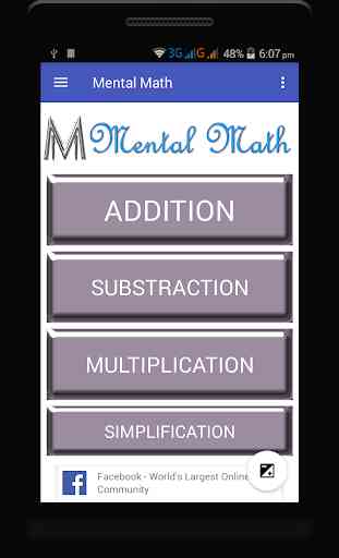 Mental Math 1