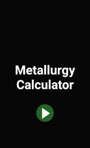 Metallurgy Calculator 1