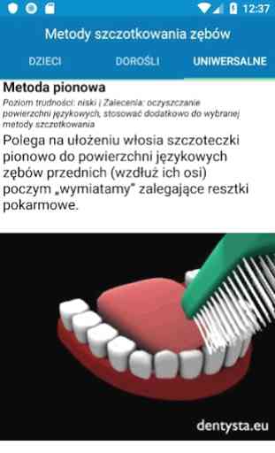 Metody szczotkowania zębów 2