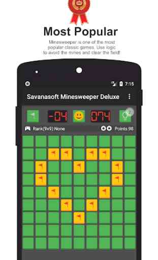 Minesweeper Deluxe - Classic Game from Savanasoft 1