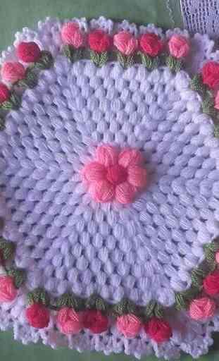 Modèles de fibres tricotés 1