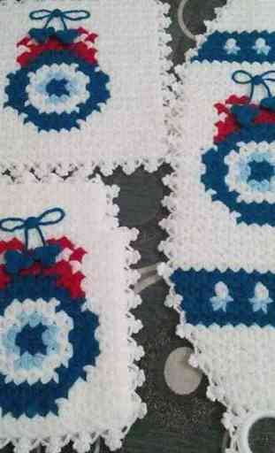 Modèles de fibres tricotés 4
