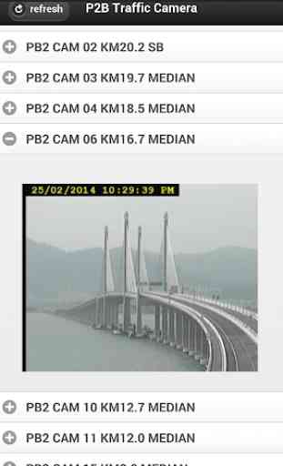 Penang 2nd Bridge Traffic Cam 1