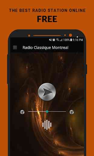 Radio Classique Montreal App Canada FM Gratuit 1