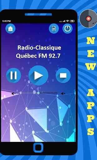 Radio Classique Quebec FM92.7 CA App Free Online 1
