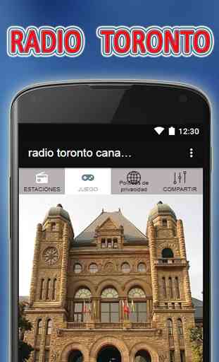 radio Toronto Canada gratis FM AM on line 2