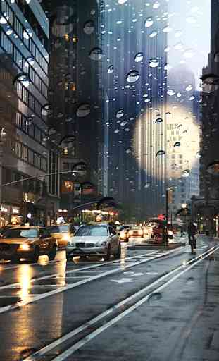 Rainy New York Live Wallpaper 4