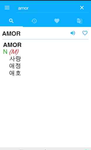 Spanish<->Korean Dictionary 3