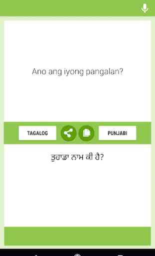 Tagalog-Punjabi Translator 1