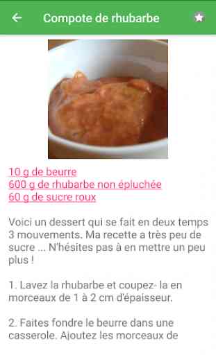 Tarte sucrée avec calories recettes en français. 4