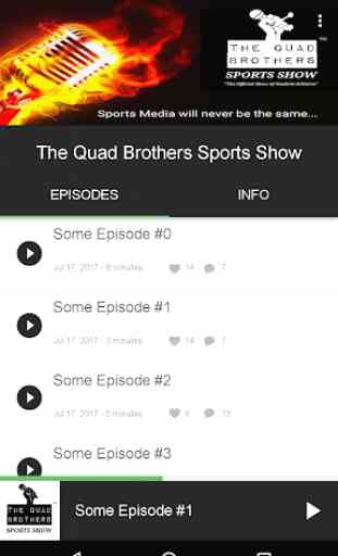 The Quad Brothers Sports Show 1