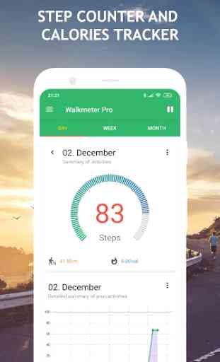 Walkmeter Pro - Step Counter and Calories Tracker 1