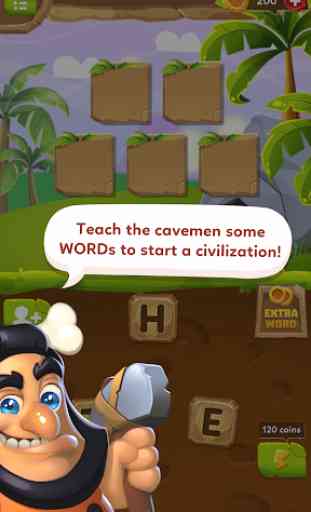 Word Connect - Stone Age 3