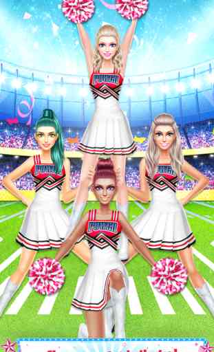 All-Star Cheerleader Reine: gymnastique Sport High School Girl Dress Up games for girls 2