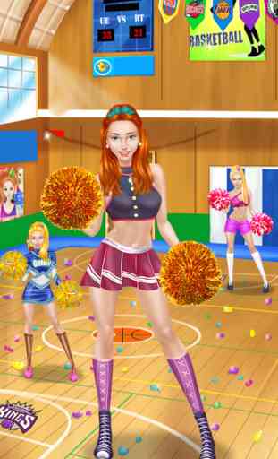 All-Star Cheerleader Reine: gymnastique Sport High School Girl Dress Up games for girls 4
