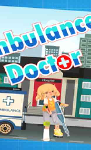 Ambulance Doctor - Crazy secourisme chirurgien et la chirurgie virtuelle jeu de l'hôpital 1
