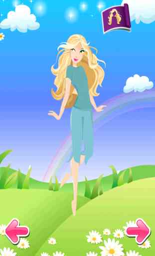 Angel Fairy Dress Up – filles enfants mignon petit mode beauté gratuit maquillage & Dress Up jeu 2