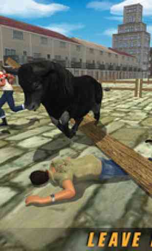 Angry Bull Fighter Simulator: Real 3D taureau fou jeu de simulation d'équitation 1