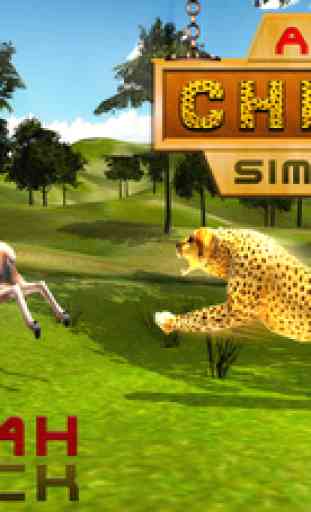 Angry Cheetah Survival - Un prédateur sauvage en 3D désert jeu de simulation 1