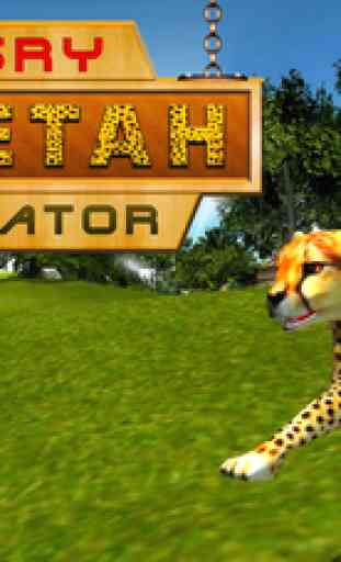 Angry Cheetah Survival - Un prédateur sauvage en 3D désert jeu de simulation 2