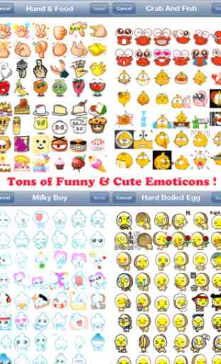 AniEmoticons gratuit - C'est drôle, mignon et émoticônes animées, Emoji, icônes, smileys 3D, caractères, Alphabets et Symboles pour les e-mail, SMS, MMS, SMS, messagerie, iMessage, WeChat et Messager d'autres 4