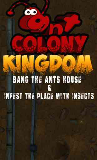 Ant colony Kingdom - Libérez les fourmis de la fourmilière et tuez les insectes - édition gratuite 1