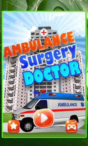 Chirurgie de docteur d'ambulance - Crazy Surgeon Jeu pour les enfants 1