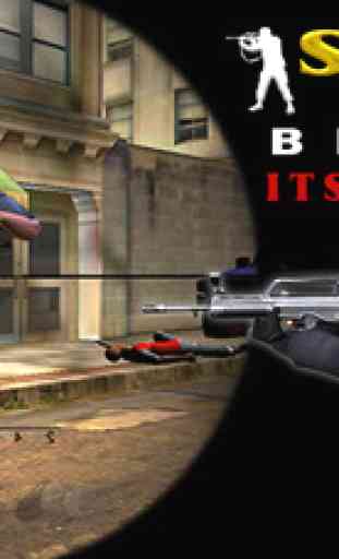 Tireur d'élite américain Swat jeu de tir - véritable Sniper Assassin Squad 3