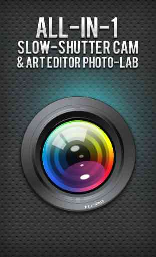 Tout-en-1 obturateur lent Cam & Art Editor HD Ultime Photo-Lab All-in-1 Slow-Shutter Cam & Art Editor HD Ultimate Photo-Lab 1