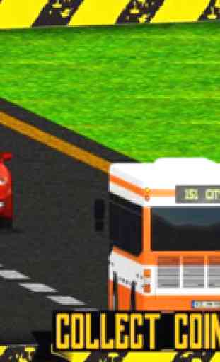 Angry Traffic Racer: Conduite de bus Simulator 3D 3