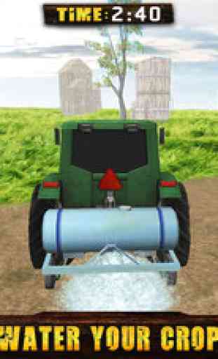 Animal Farm Tractor & Cattle Transport Truck 3D 1