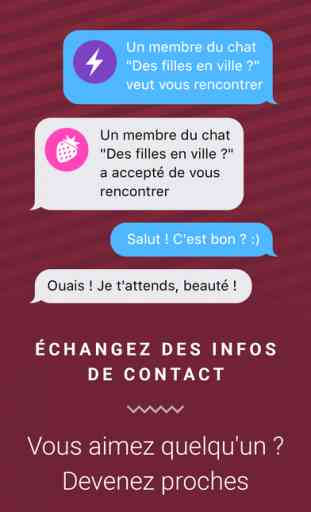 Chat anonyme gratuit. Rencontre coquine - Scandal 4
