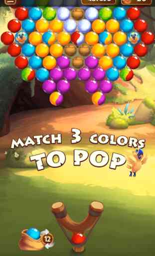 Forest Bubble Shooter Rescue 3