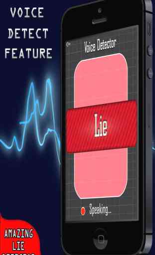 Lie Detector incroyable Gratuit - 3in1 Fingerprint Camera & Voix Scanner 2