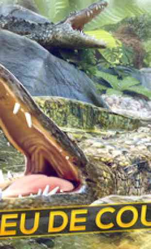 Simulateur de Animaux Sauvages Crocodile 3D Jeu pour Enfants Gratuit 1