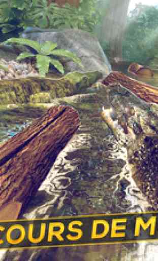 Simulateur de Animaux Sauvages Crocodile 3D Jeu pour Enfants Gratuit 2