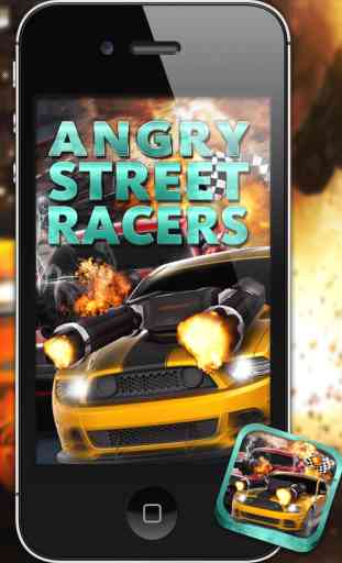 Street Racers Angry - Une voiture de course Jeu gratuit 3